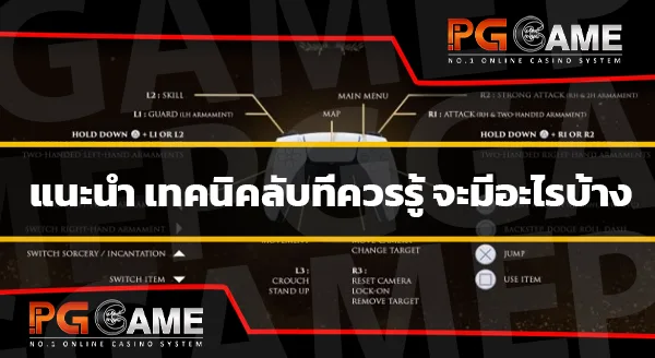 วิธีควบคุม ตัวละครเอลเดนริง