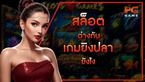 สล็อต ต่างกับ เกมยิงปลา ยังไง