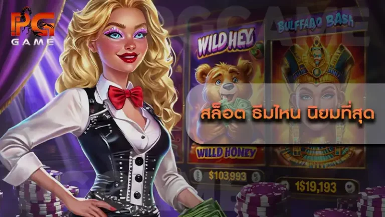 สล็อต ธีมไหน นิยมที่สุด