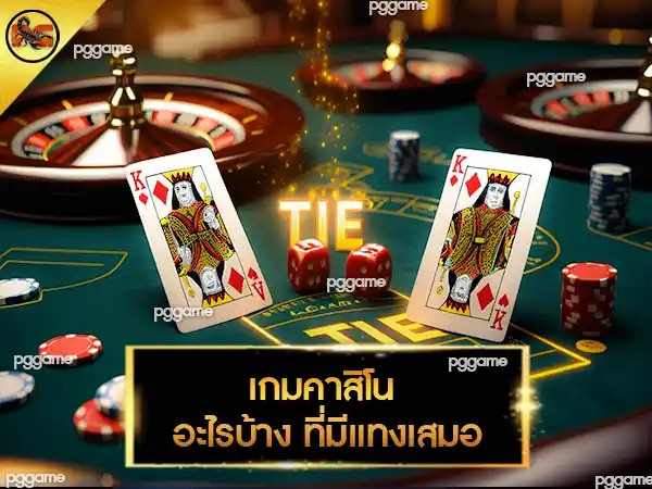 เกมคาสิโน อะไรบ้าง ที่มีแทงเสมอ