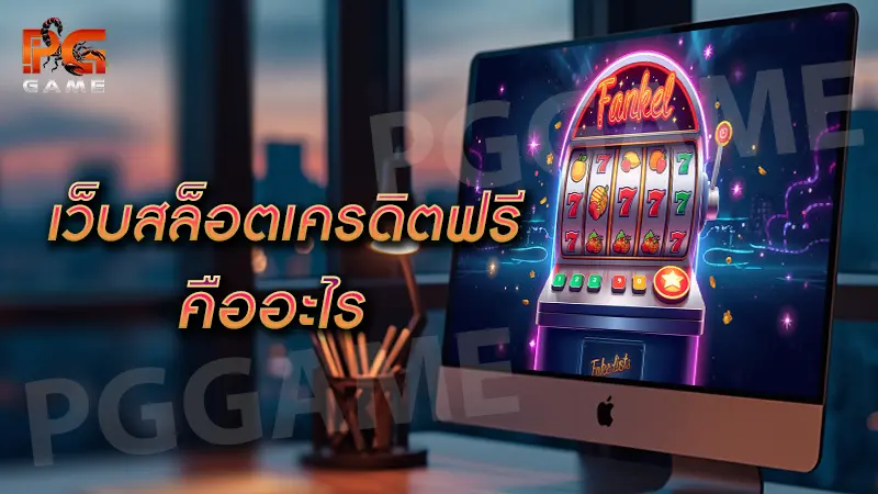 เว็บสล็อตเครดิตฟรี คืออะไร