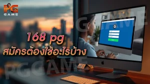 168 pg สมัครต้องใช้อะไรบ้าง